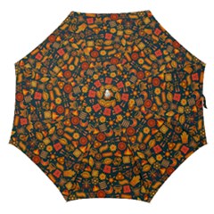 Pattern Background Ethnic Tribal Straight Umbrellas by Amaryn4rt