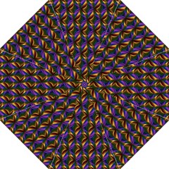 Seamless Prismatic Line Art Pattern Hook Handle Umbrellas (large) by Amaryn4rt