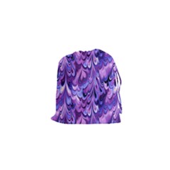 Purple Marble  Drawstring Pouches (xs)  by KirstenStar
