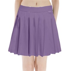 Purple Pleated Mini Skirt by NoctemClothing