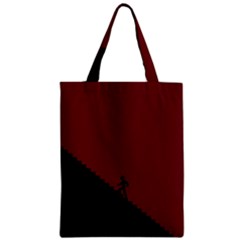 Walking Stairs Steps Person Step Zipper Classic Tote Bag by Nexatart
