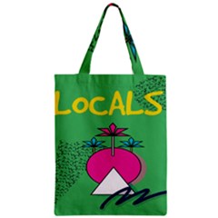Behance Feelings Beauty Local Polka Dots Green Zipper Classic Tote Bag by Mariart