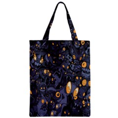 Monster Cover Pattern Zipper Classic Tote Bag by BangZart