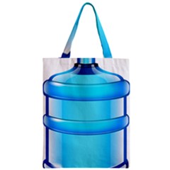 Large Water Bottle Zipper Classic Tote Bag by BangZart