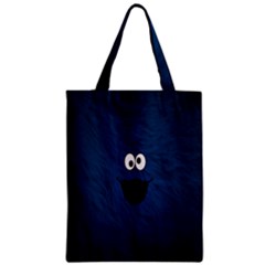 Funny Face Zipper Classic Tote Bag by BangZart