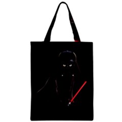 Darth Vader Cat Zipper Classic Tote Bag by Valentinaart