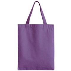 Grape Light Zipper Classic Tote Bag by snowwhitegirl