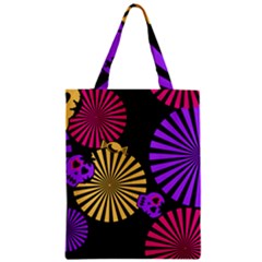 Seamless Halloween Day Dead Zipper Classic Tote Bag by HermanTelo