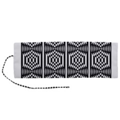 Optical Illusion Roll Up Canvas Pencil Holder (m) by Sparkle