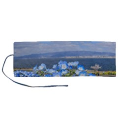 Floral Nature Roll Up Canvas Pencil Holder (m) by Sparkle