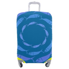 Fish Luggage Cover (medium) by grafikamaria