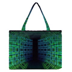 Technology-artificial-intelligence Zipper Medium Tote Bag by Jancukart