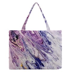 Marble Pattern Texture Zipper Medium Tote Bag by Jancukart