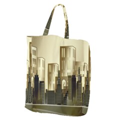 Architecture City House Giant Grocery Tote by Jancukart