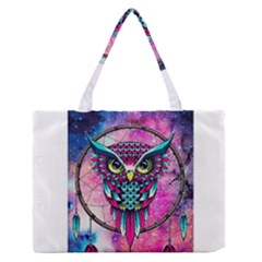 Owl Dreamcatcher Zipper Medium Tote Bag by Jancukart