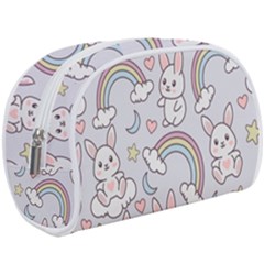 Seamless-pattern-with-cute-rabbit-character Make Up Case (large) by Salman4z
