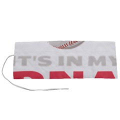 Baseball Lover Gift For Family T- Shirt Baseball Lover Baseball Heartbeat E K G Baseball Is In My D Yoga Reflexion Pose T- Shirtyoga Reflexion Pose T- Shirt Roll Up Canvas Pencil Holder (s) by hizuto