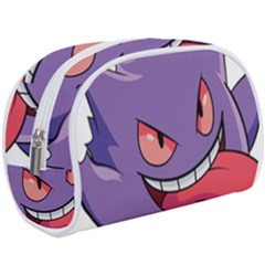 Purple Funny Monster Make Up Case (large) by Sarkoni