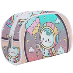 Boy Astronaut Cotton Candy Make Up Case (large) by Bedest