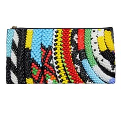 Multi-colored Beaded Background Pencil Case by artattack4all