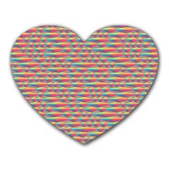 Background Abstract Colorful Heart Mousepads by Amaryn4rt