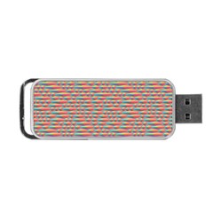 Background Abstract Colorful Portable Usb Flash (one Side) by Amaryn4rt
