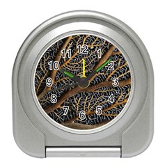 Trees Forests Pattern Travel Alarm Clocks by Amaryn4rt