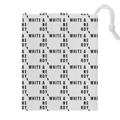 White And Nerdy - Computer Nerds And Geeks Drawstring Pouch (4xl) by DinzDas