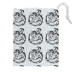 Monster Party - Hot Sexy Monster Demon With Ugly Little Monsters Drawstring Pouch (4xl) by DinzDas