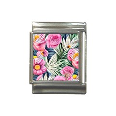 Delightful Watercolor Flowers And Foliage Italian Charm (13mm) by GardenOfOphir