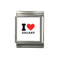 I Love Galaxy  Italian Charm (13mm) by ilovewhateva