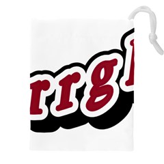 Comic-text-frustration-bother Drawstring Pouch (4xl) by 99art