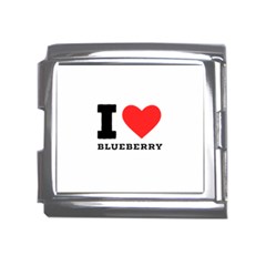 I Love Blueberry  Mega Link Italian Charm (18mm) by ilovewhateva