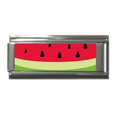 Watermelon Fruit Food Healthy Vitamins Nutrition Superlink Italian Charm (9mm) by pakminggu