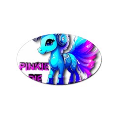 Pinkie Pie  Sticker (oval) by Internationalstore